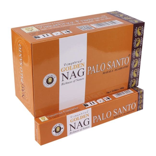 Vijayshree Golden Nag Palo Santo incense 15g