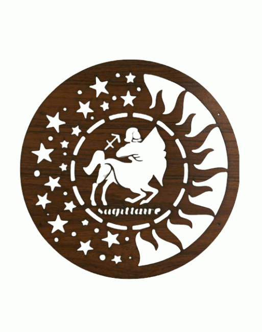 18cm Magnetic Wooden Astro Sagittarius Panel for HMD999