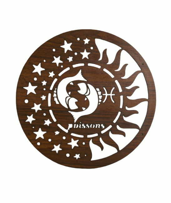 Astro Fish Wooden Magnetic Panel 18cm for HMD999