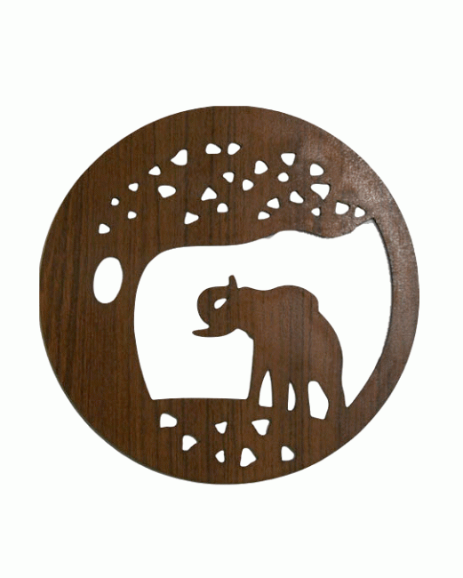 18cm Wooden Magnetic Elephant Sign for HMD999
