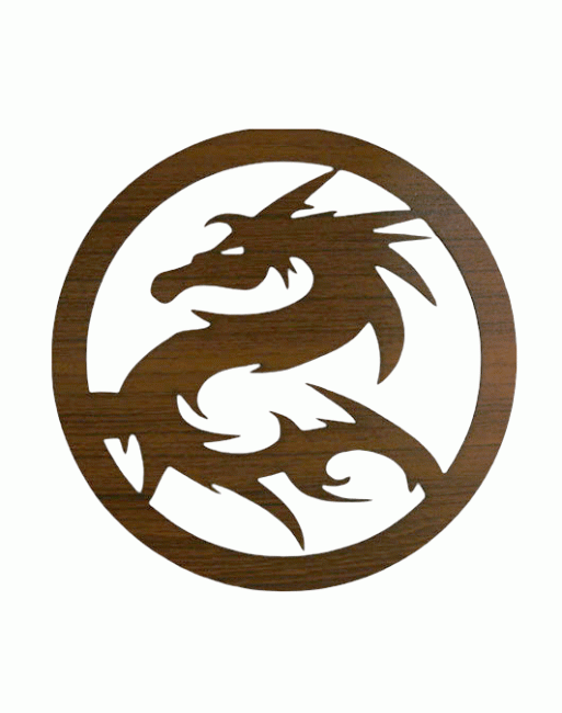18cm Wooden Dragon Magnetic Panel for HMD999