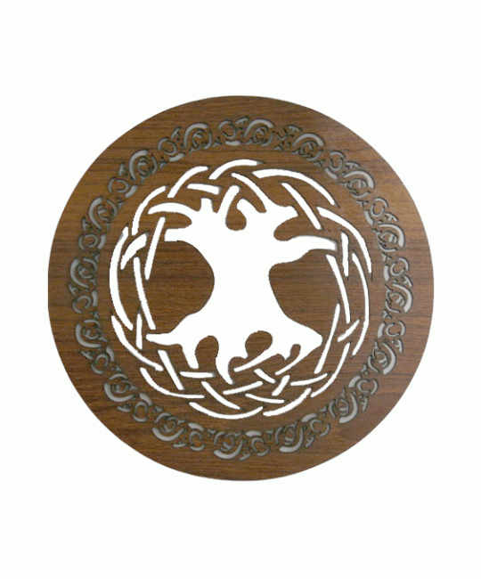 Celtic Tree of Life Magnetic Sign 18cm for HMD999