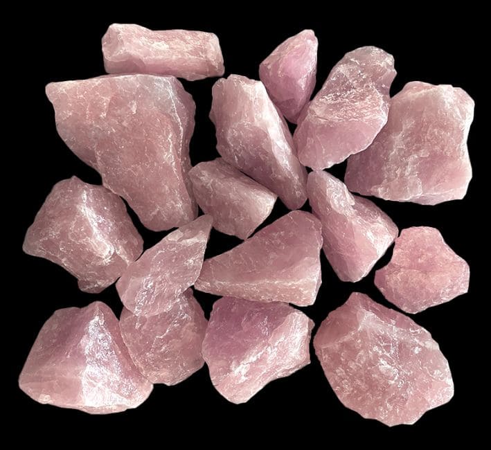 Rough Rose quartz AA 2Kg