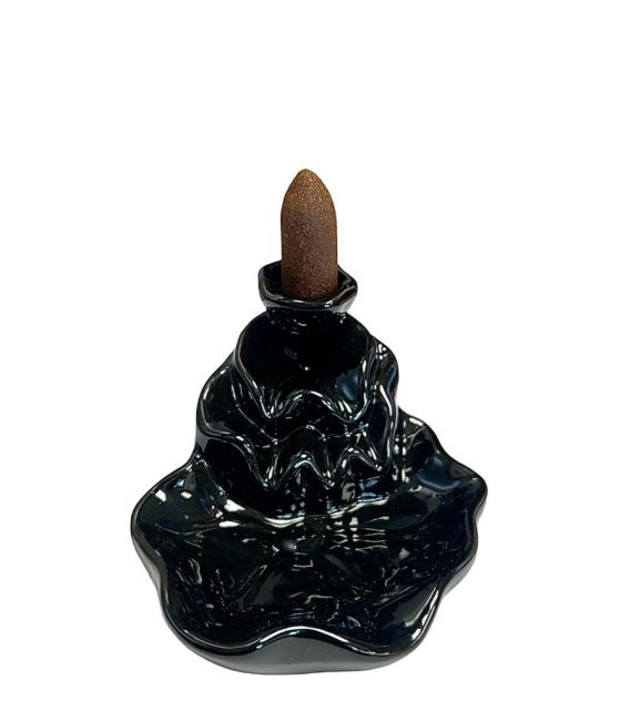 Backflow Ceramic Incense Holder Waterfall 9cm