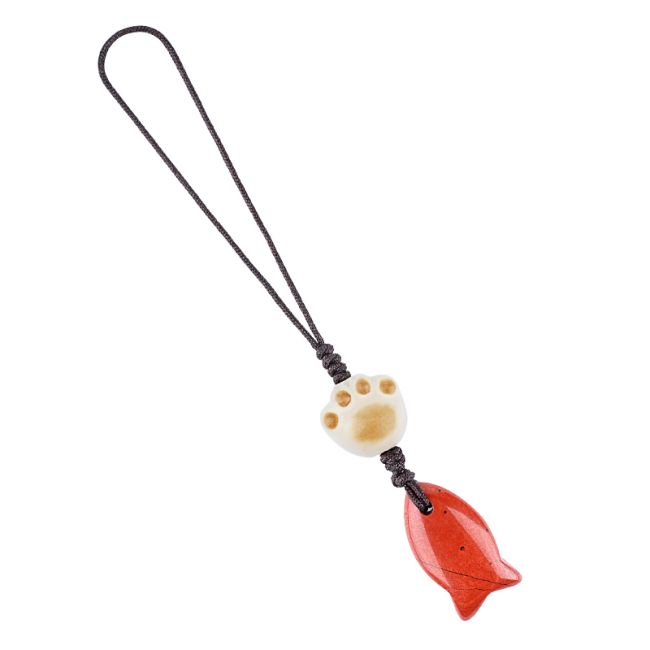 incense at Red Jasper Fish Bag Charms x3