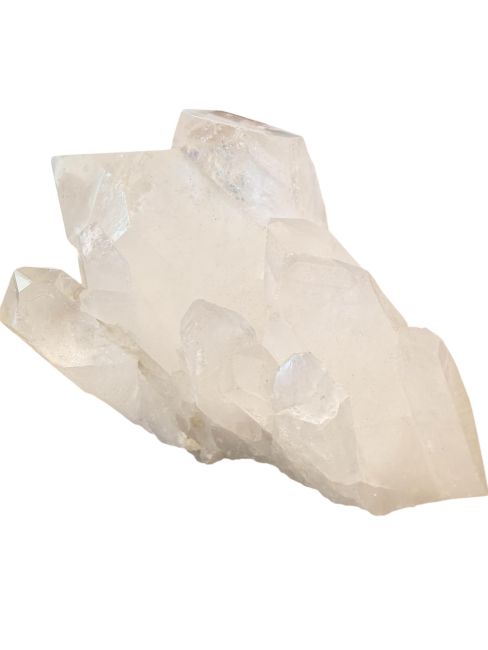 incense at Druse rock crystal 2.29 kg