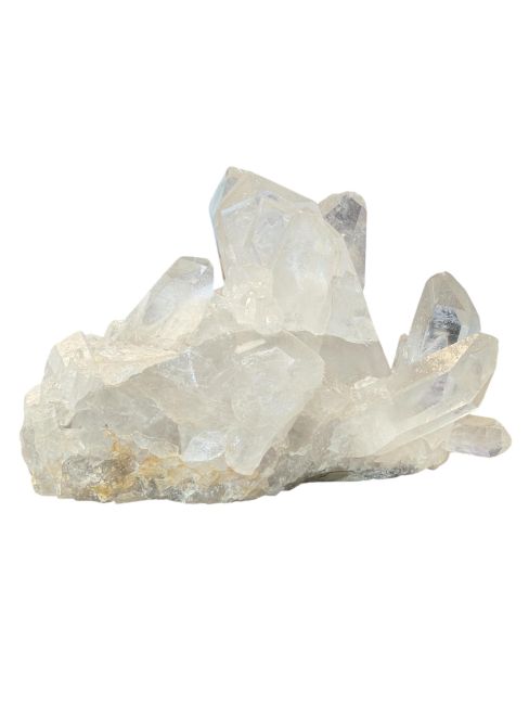 incense at Rock crystal druse 2.5 kg