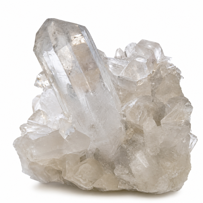 Rock crystal druse 1.355kg