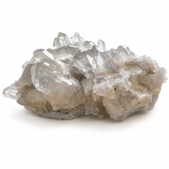 Druse rock crystal 2.55 kg