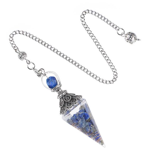 Orgonite Lapis Lazuli Pendulum 6 faces