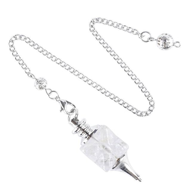Merkaba Divination Pendulum Rock Crystal