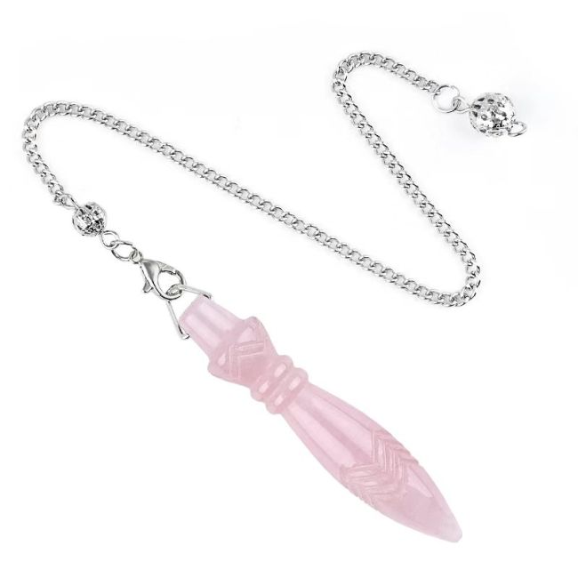 Thoth Pendulum Rose Quartz