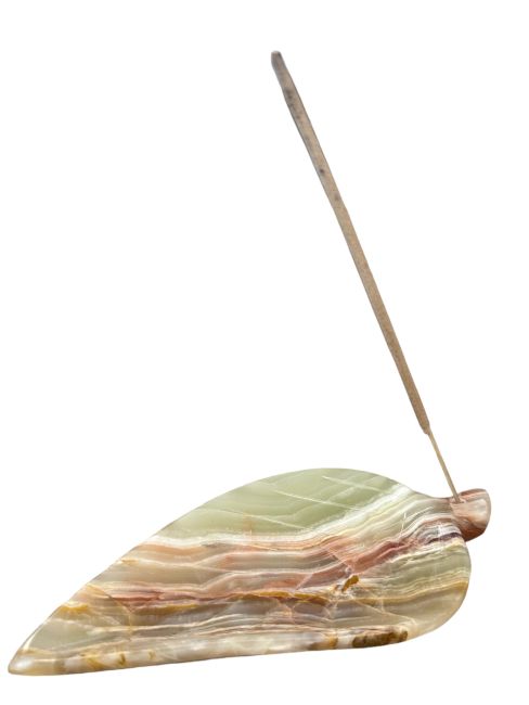 incense at Incense holder saponite stone