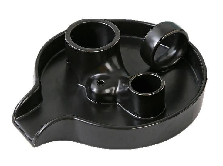 Black Ceramic Incense Holder for Palo Santo and White Sage 18.50cm