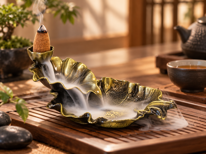 incense at Backflow Metal Frog 12 cm|gb