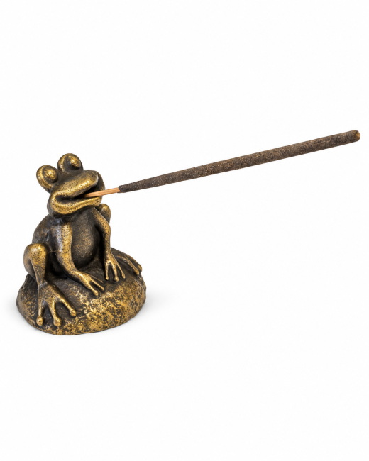 incense at Frog incense holder 4.5 cm