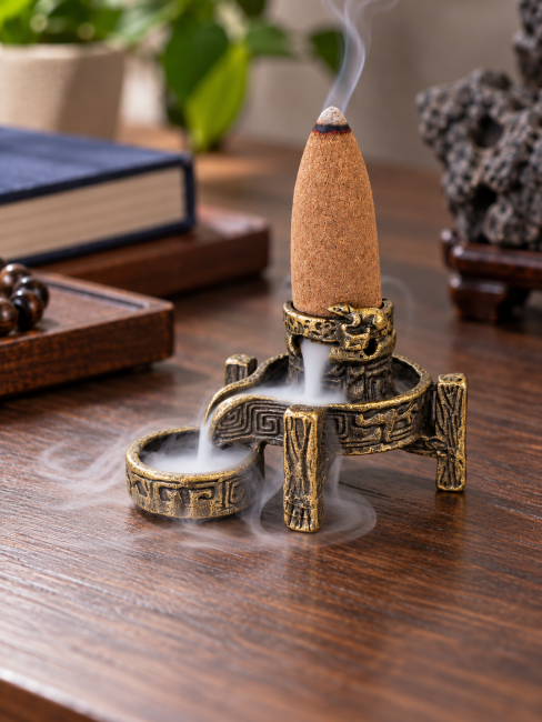 incense at Traditional Chinese mill incense holder 5.1 cm|gb