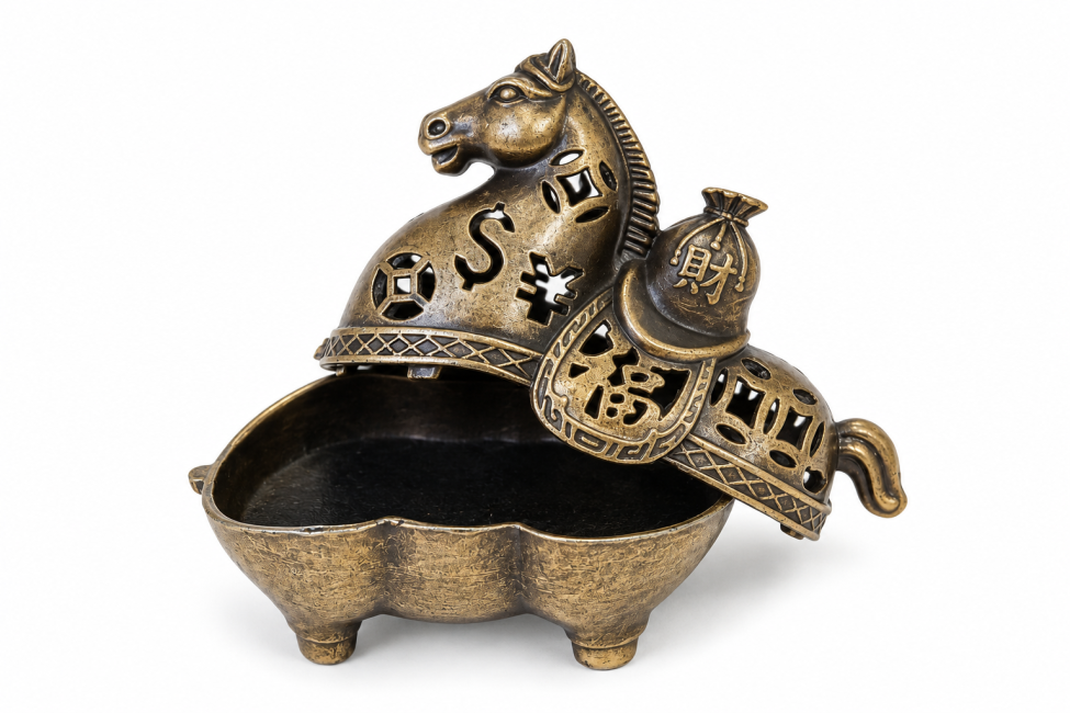 incense at Horse incense holder 5.3 cm – Set of 3|gb