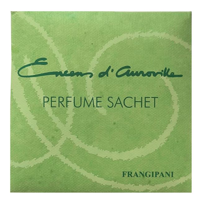 Scented Sachets incense Maroma d'Auroville Frangipani x 5