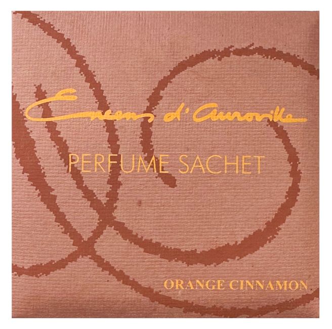 Scented Sachets incense Maroma Auroville Orange Cinnamon x 5