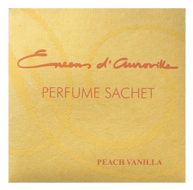 Scented Sachets incense Maroma Auroville Peach Vanilla x 5