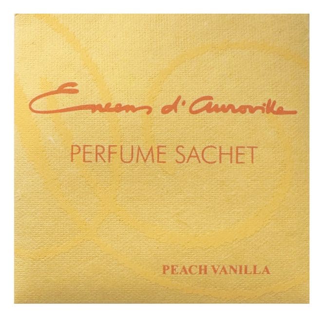 Scented Sachets incense Maroma Auroville Peach Vanilla x 5