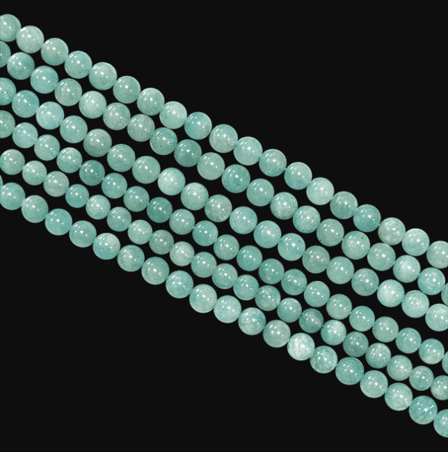 incense at Amazonite China AA beads 6mm on a 40cm thread|gb