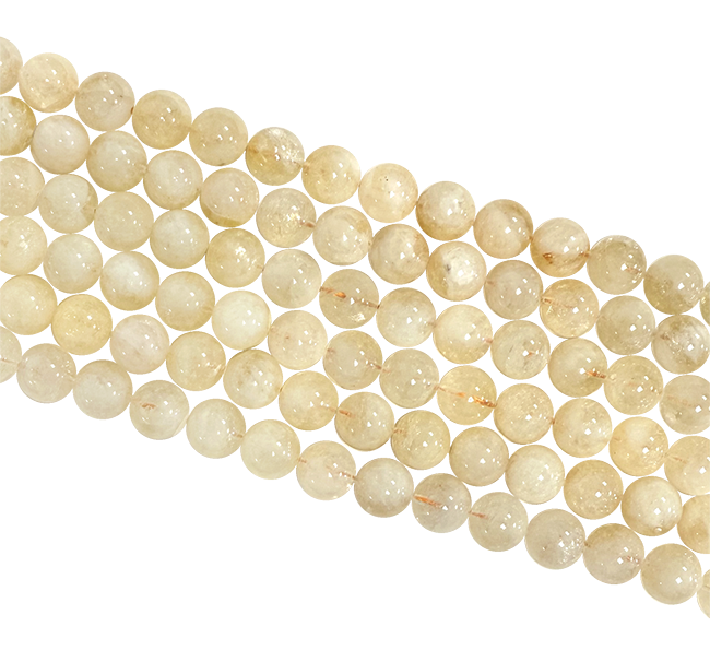 incense at Natural Citrine beads 10mm on 40cm thread
