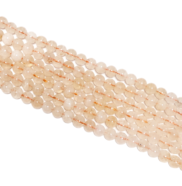 incense at Natural Citrine Round Beads Strand AB 4-5mm