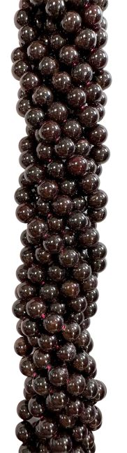 Red Garnet A beads 5-6mm on 40cm wire