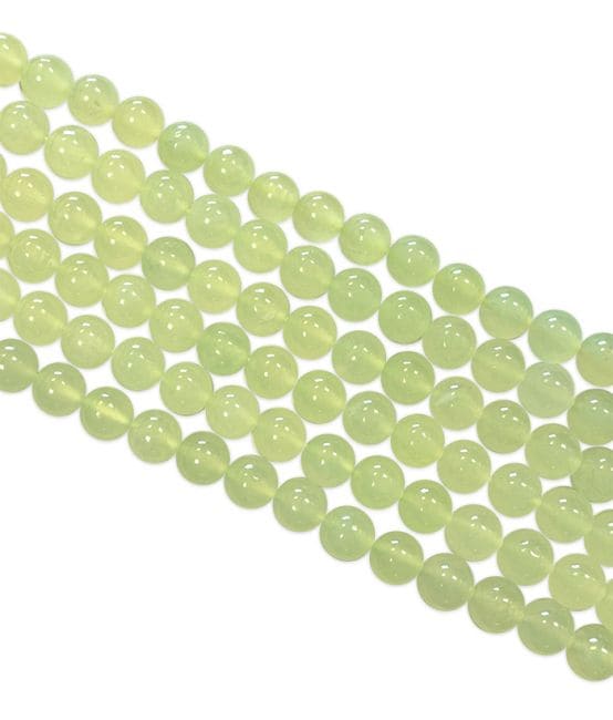 Jade of China A 8mm pearls on string