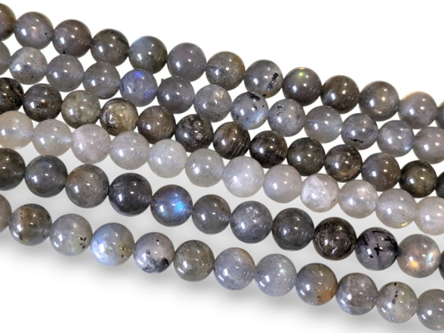 incense at Labradorite Round Beads Strand A 8-9mm