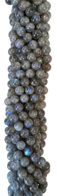 8mm Labradorite AA+ pearls on 40cm string