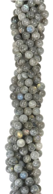 Labradorite AA beads 8-9mm on 40cm wire