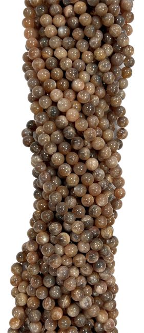 Mix Black Moonstone AA beads 6mm 40cm Strand