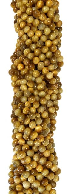 Golden Tiger eye AA 6mm beads on 40cm string