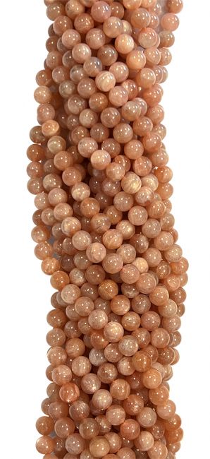 Sunstone A 8mm pearls on string