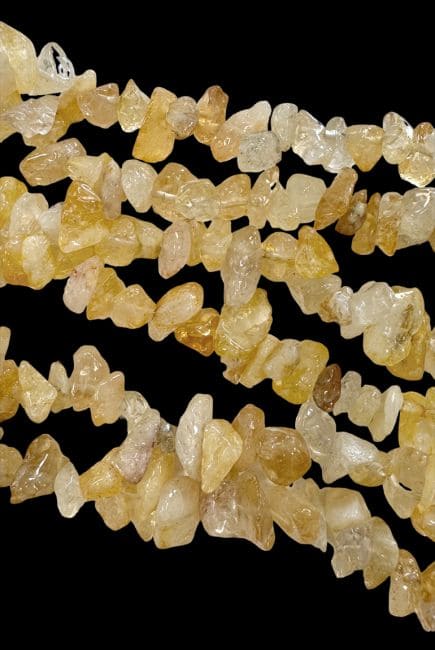 incense at Natural Citrine Chips 5-8mm on a 80cm thread|gb