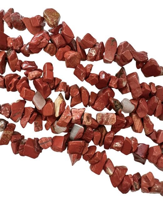 incense at Red Jasper A chips 5-8mm on a 80cm thread