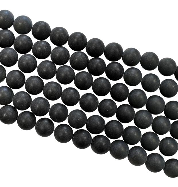Onyx A matt beads 6mm on a 40cm thread