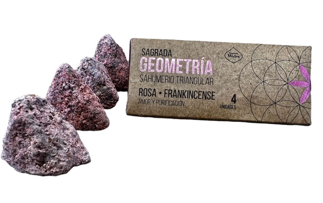 Sagrada Madre Pyramid Incense, Rose-Frankincense