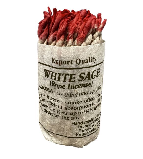 White sage rope Nepalese incense