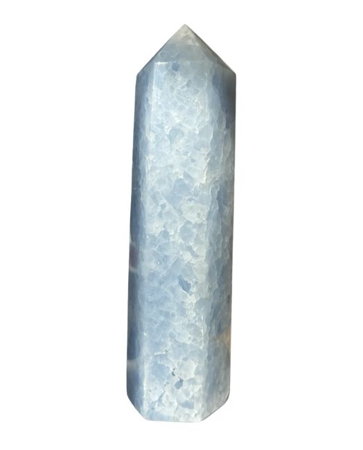 Blue Calcite Polished Tip