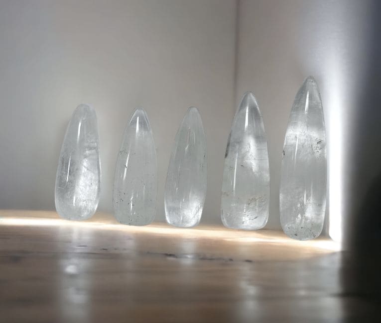 Rock crystal massage stick 200grs