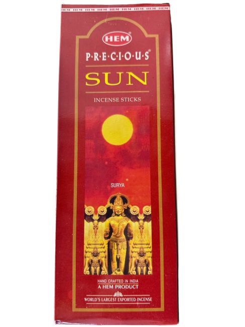 Hem Precious Sun incense hexa 20g
