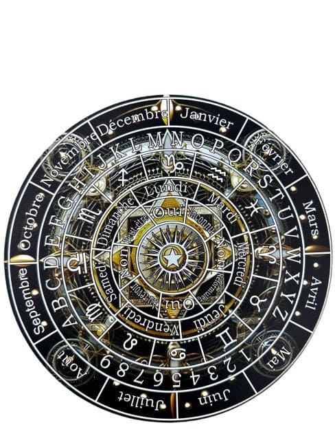 Wooden divine star divination board 28cm