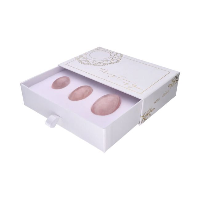 Rose Quartz Yoni Egg Pack