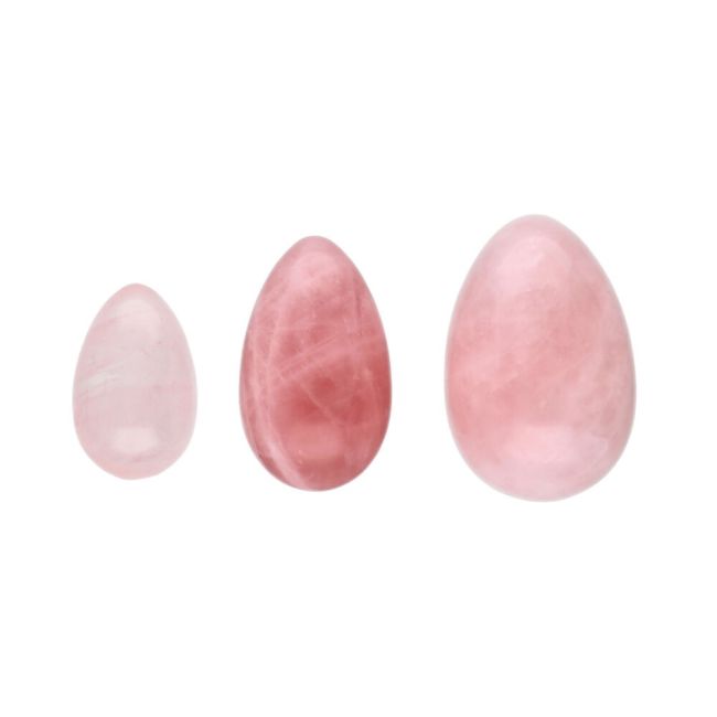 Rose Quartz Yoni Egg Pack