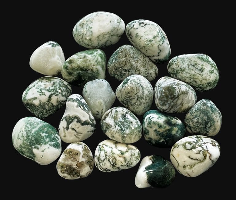 Tree Agate AA tumbled stone 2-3cm 250g