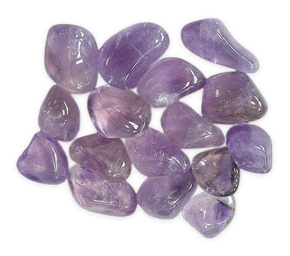 Amethyst Brazil A+ tumbled stones 250g